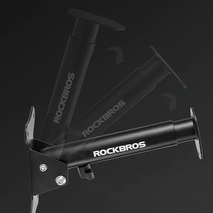 2400Rockbros Soporte de Pared para Bicicleta - Negro
