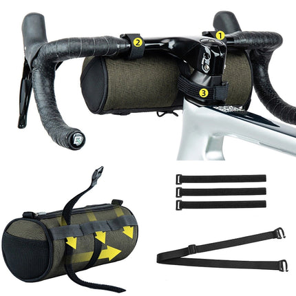 2480Rockbros Sacoche de guidon de vélo 2L - Verte