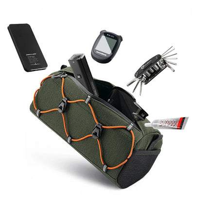 1130Sacoche de guidon Rockbros 30110054001 2.2L - vert