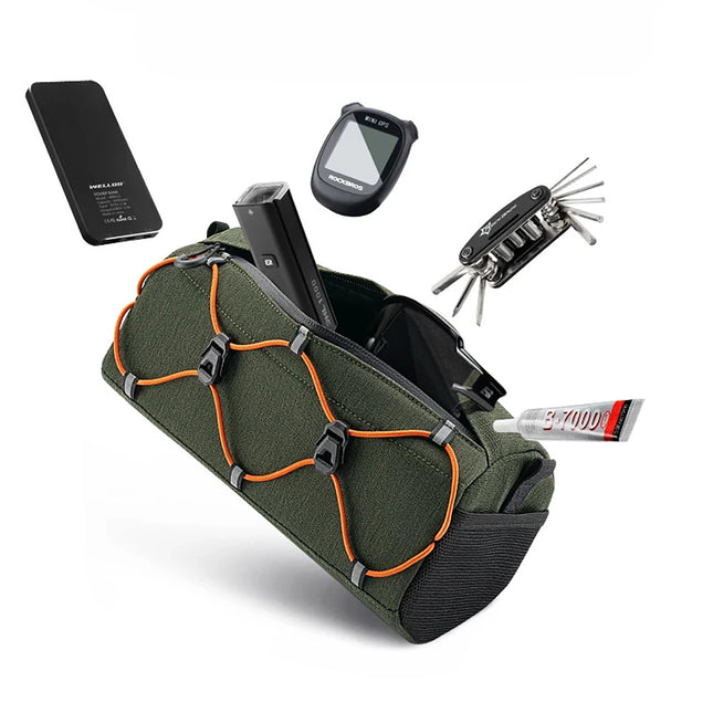 1130Sacoche de guidon Rockbros 30110054001 2.2L - vert