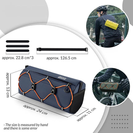 1676 Rockbros Handlebar Bag 30110054002 2.2L - Blue