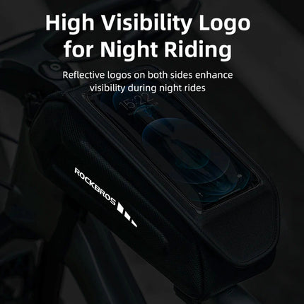 2498 Borsa da telaio per bicicletta impermeabile Rockbros