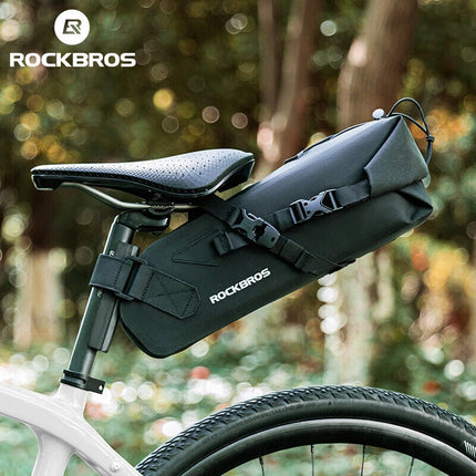 2405Bolsa de bicicleta Rockbros 3L - Negro