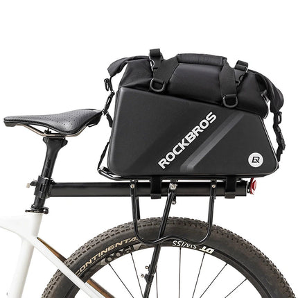 1738Bolsa para bicicleta Rockbros para maletero 11,6 L - Negro