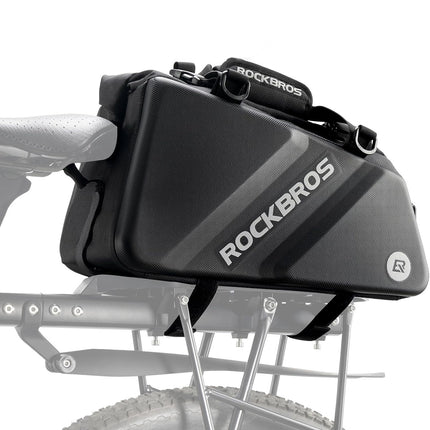 1738Bolsa para bicicleta Rockbros para maletero 11,6 L - Negro