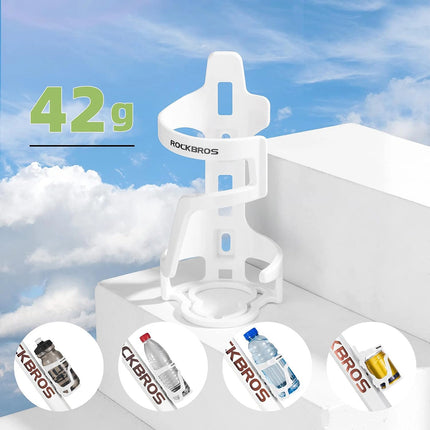 950Portaborraccia per bici Rockbros - Bianco