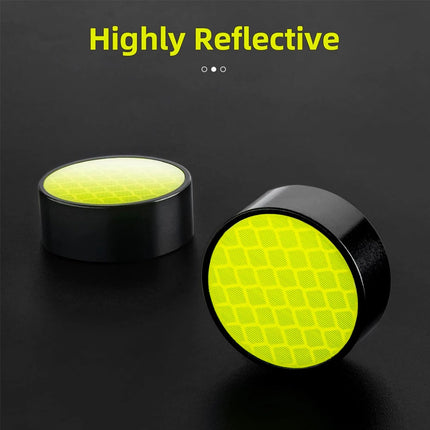 1646 Rockbros bike handles with orange reflector