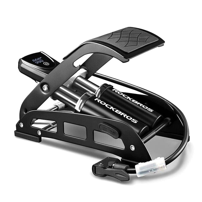971Pompa a Piede Rockbros con Display - Nera