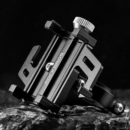 150 Handyhalterung für Fahrrad aus Aluminiumlegierung - Schwarz