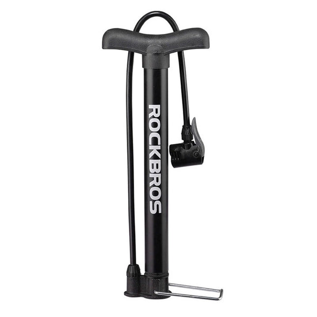1549Bomba de pie para bicicleta Rockbros negra
