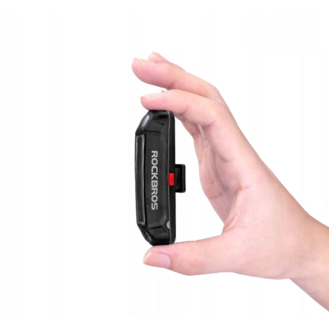 163 Rear Bike Light ROCKBROS Rechargeable USB & Safety.