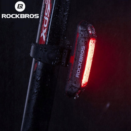 163Luce Posteriore Bici ROCKBROS Ricaricabile USB & Sicurezza.