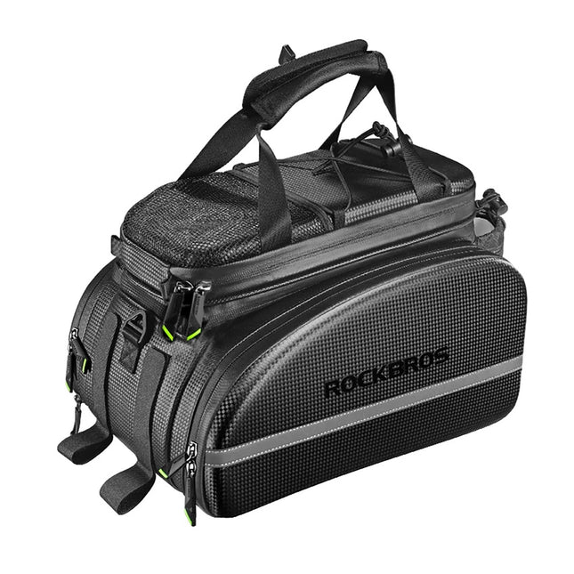 411 Rear rack bag for bicycle, expandable to 35 L