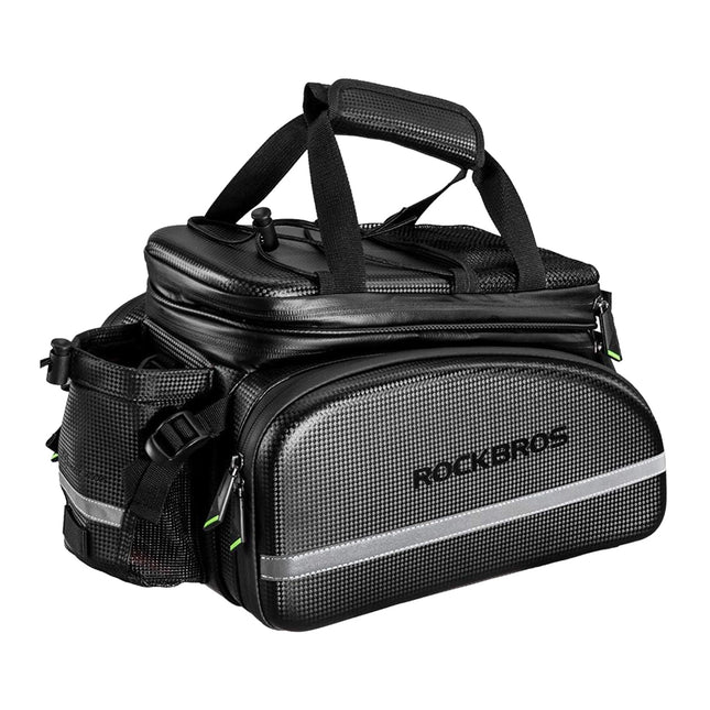 411 Rear rack bag for bicycle, expandable to 35 L