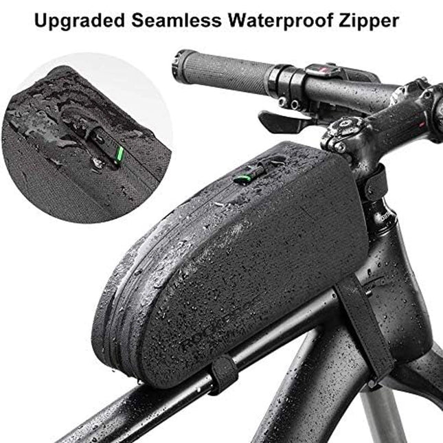 2296Bolsa de cuadro de bicicleta Rockbros impermeable, 1,6 L