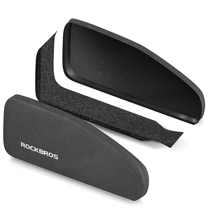 570Sacoche de cadre de vélo étanche 1,5 L, noire