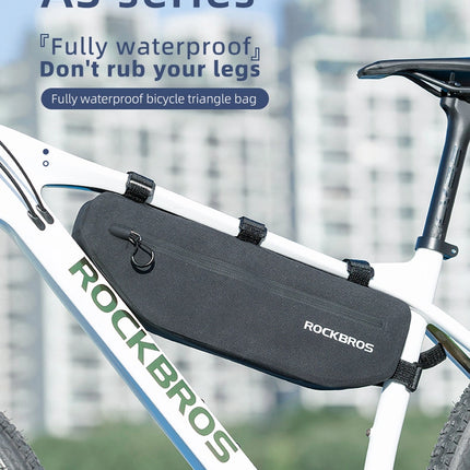 1845 Rockbros AS-043 Fahrradtasche mit Klettverschluss 3L - schwarz