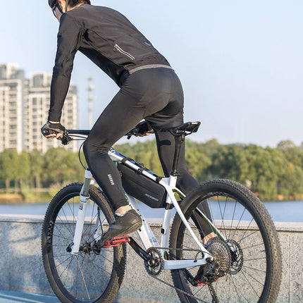 1786Bolsa de bicicleta Rockbros AS-043 con Velcro 3L - negro