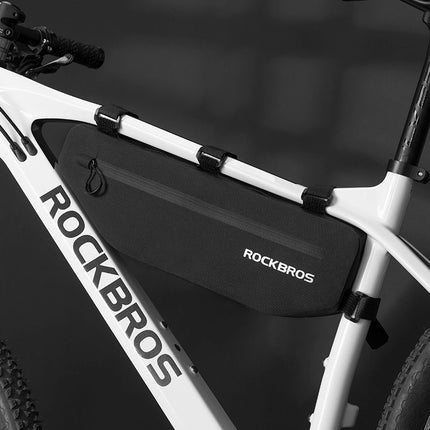 1786Bolsa de bicicleta Rockbros AS-043 con Velcro 3L - negro