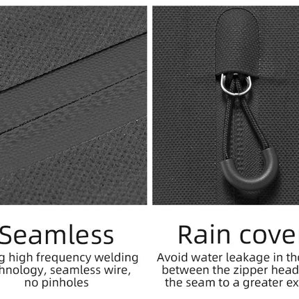 1786Bolsa de bicicleta Rockbros AS-043 con Velcro 3L - negro