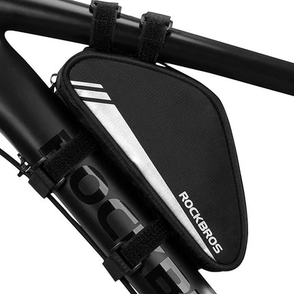 1677Sacoche de cadre Rockbros B55-BK pour vélo 0.7 l - noire