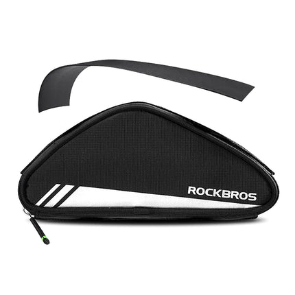 1677Sacoche de cadre Rockbros B55-BK pour vélo 0.7 l - noire