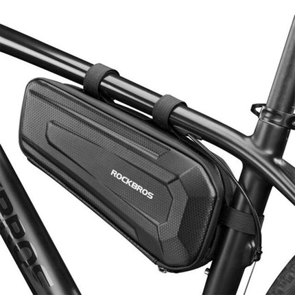 2430Bolsa de cuadro de bicicleta impermeable Rockbros B66 - Negro