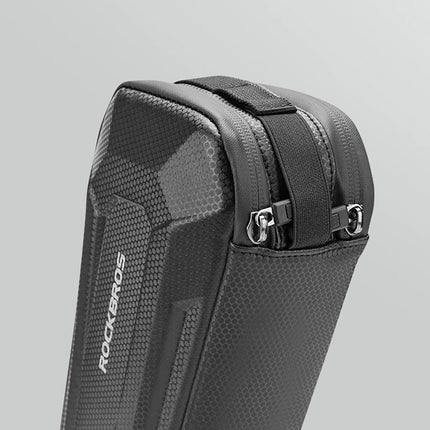 2430Bolsa de cuadro de bicicleta impermeable Rockbros B66 - Negro