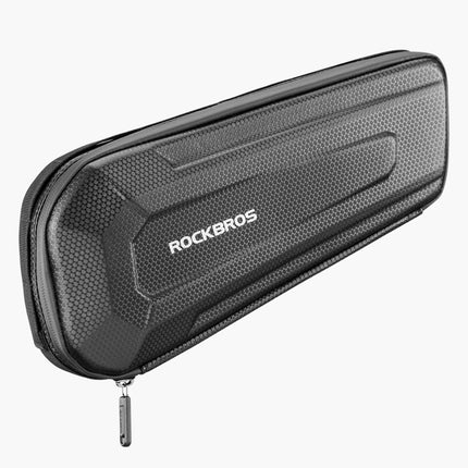 2430Bolsa de cuadro de bicicleta impermeable Rockbros B66 - Negro