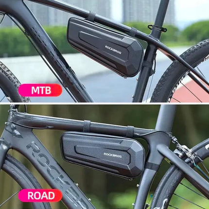 859Rockbros Sacco da telaio per bicicletta impermeabile B67 - Nero