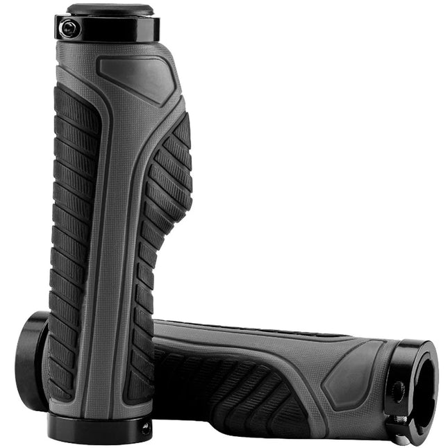 1361Poignées de vélo Rockbros gris et noir
