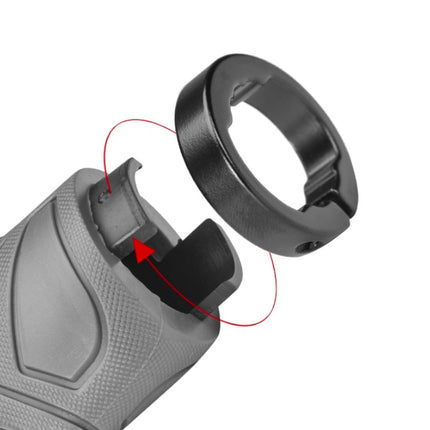 1361Poignées de vélo Rockbros gris et noir