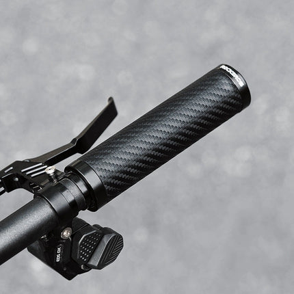 1453Manopole per bici Rockbros torsadate dritte antiscivolo - nero