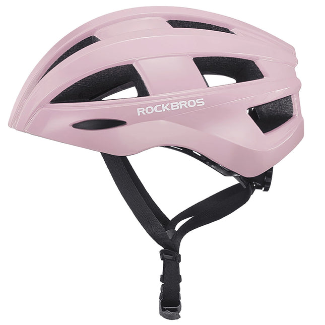 1209Casque de vélo Rockbros avec lumière intégrée - Rose