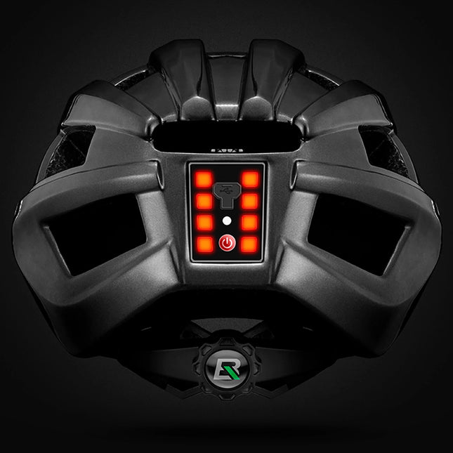 1209Casque de vélo Rockbros avec lumière intégrée - Rose