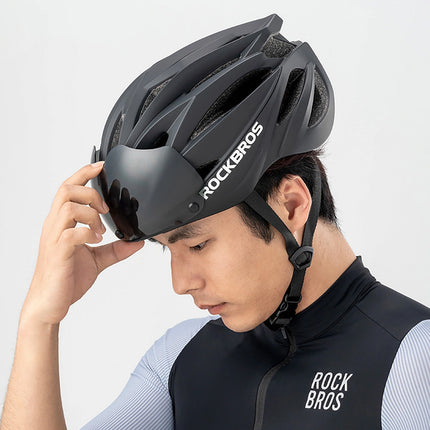 1838 Rockbros Bicycle Helmet UV Protective Glasses Black