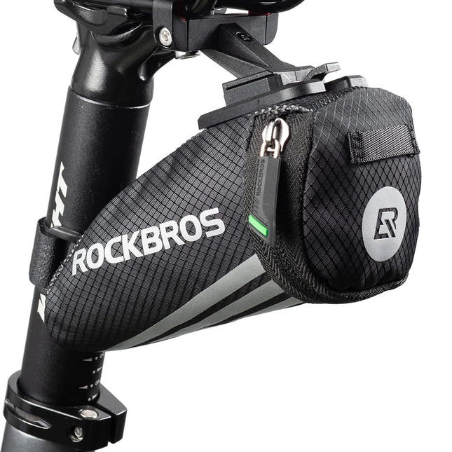 1438Bolsa de bicicleta Rockbros bajo el sillín - negro