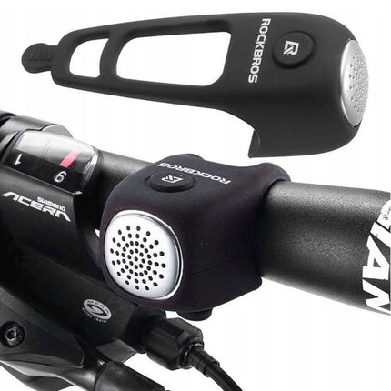 702Sonnette de vélo électrique Rockbros CB1709BK - Noir