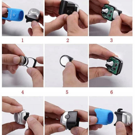 1870Rockbros CB1709BK Electronic Bike Bell