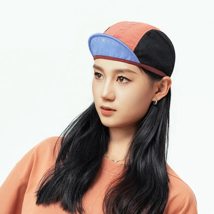 1745 Gorra de ciclismo Rockbros con visera para casco - rojo