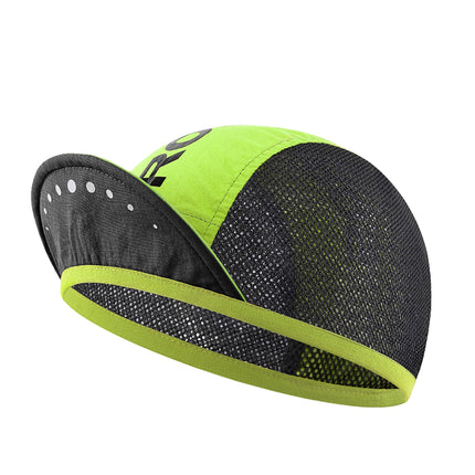 1617 Rockbros cycling cap with visor, helmet cover - green