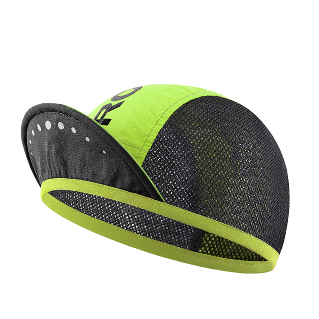 1617 Rockbros cycling cap with visor, helmet cover - green