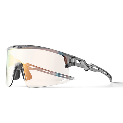 1018Lunettes de cyclisme photochromiques avec protection UV - Noir