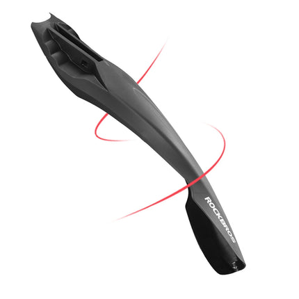 1572Garde-boue Rockbros avec lumière LED rouge - noir