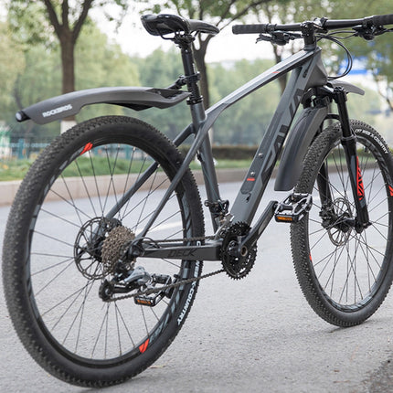 1572Garde-boue Rockbros avec lumière LED rouge - noir