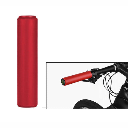 1314Poignées de vélo Rockbros en mousse de silicone rouge