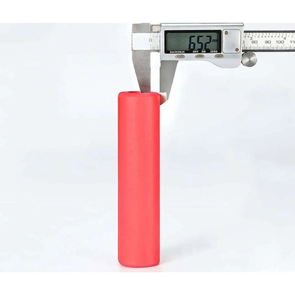 1314Poignées de vélo Rockbros en mousse de silicone rouge