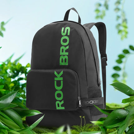 2240 Mochila deportiva plegable Rockbros H10-BK 18 L - negro