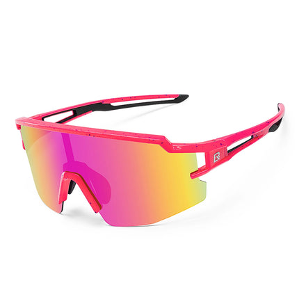717Rockbros Occhiali da ciclismo polarizzati UV per bambini - Rosa