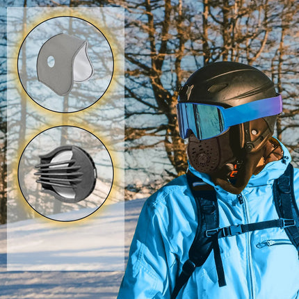 355Cagoule da sport in velluto con filtro ROCKBROS